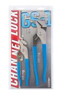 CHANNELLOCK&reg; Polished Steel 2-Piece Tongue & Grooved Plier Set 