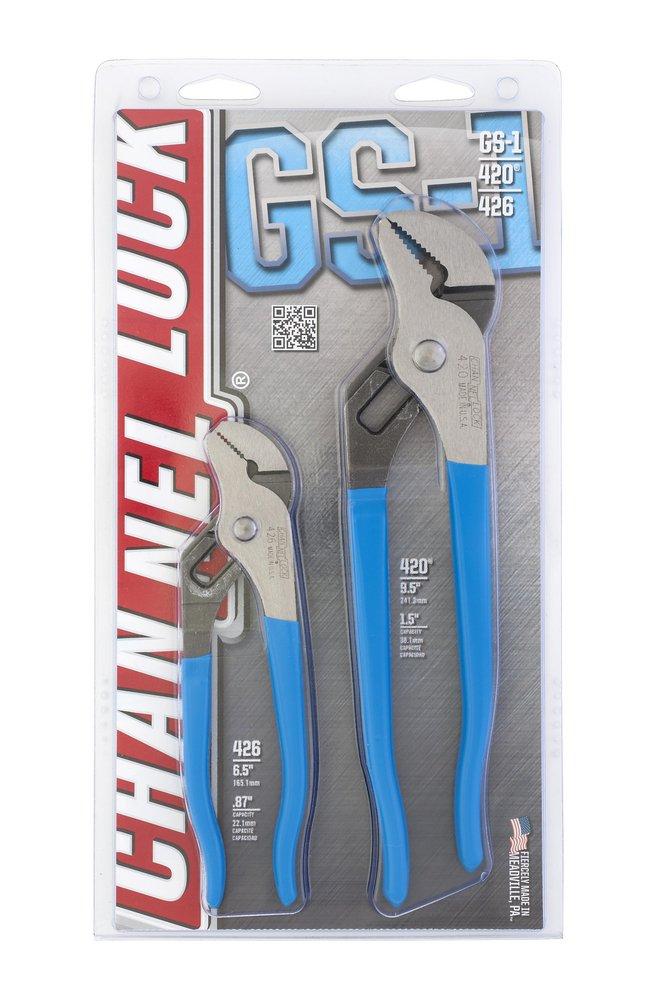 Channellock Polished Steel 0.87 in - 1.5 in. Plier 