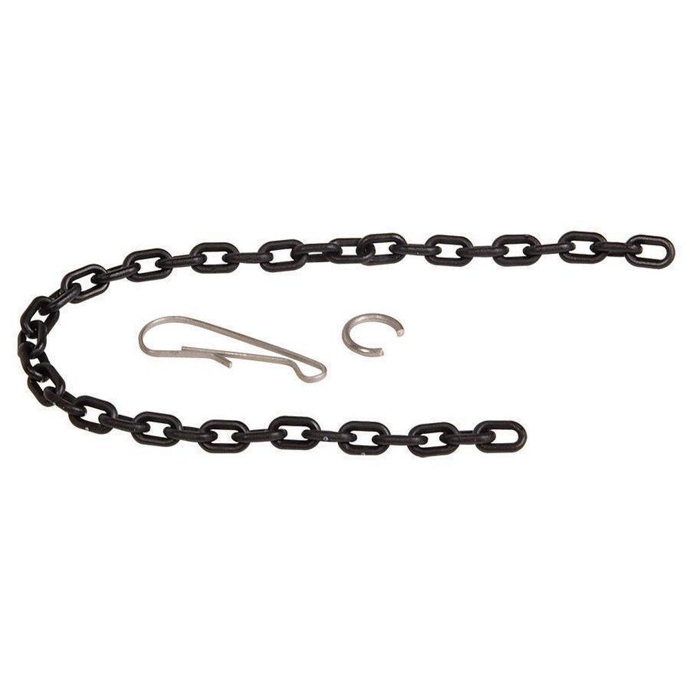 Fluidmaster Black 12 in. Metal Replacement Flapper Chain 