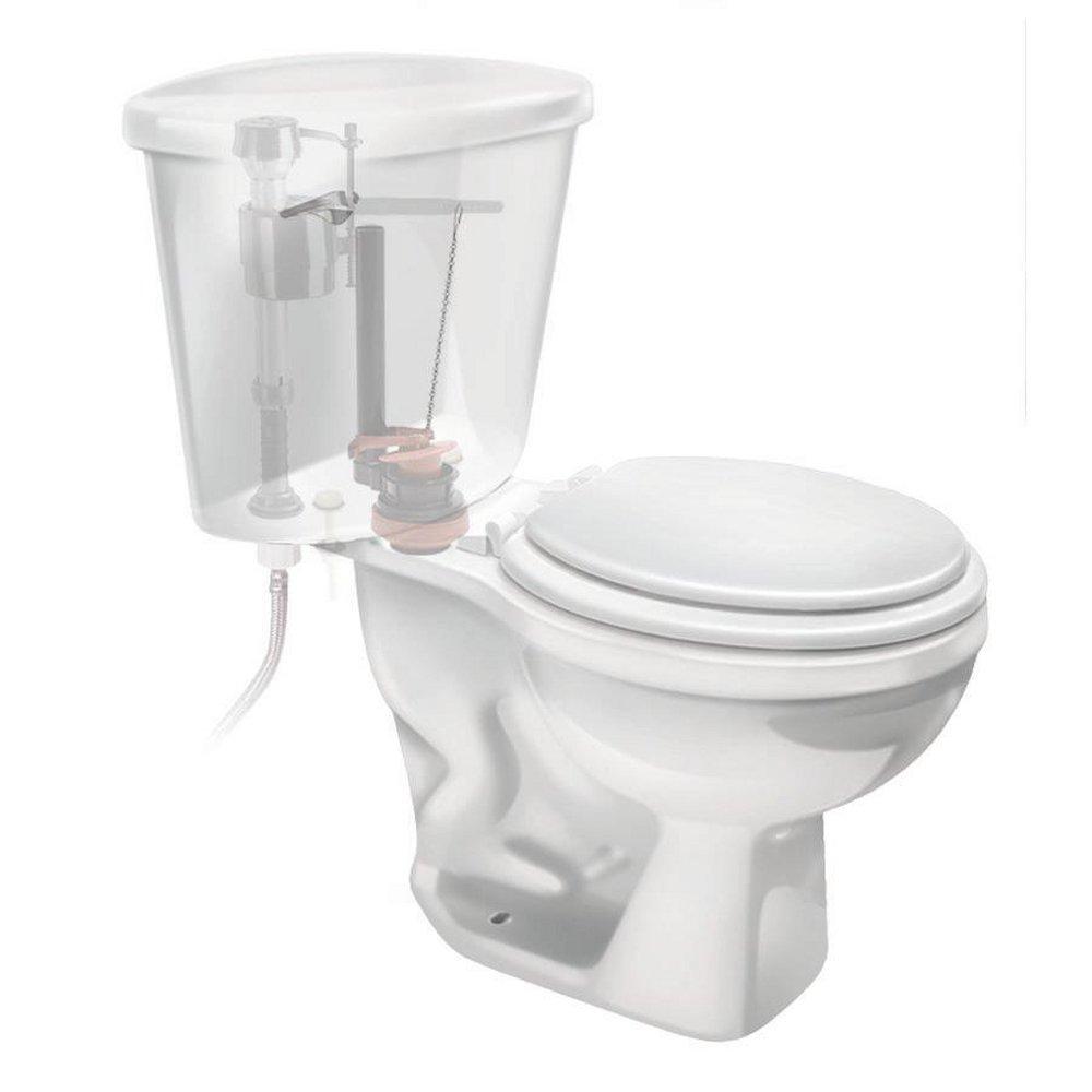 Fluidmaster Black 12 in. Metal Replacement Flapper Chain 