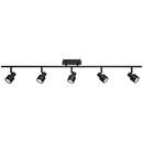 Access Lighting Matte Black 5.5W 5-Light LED Track Lighting 