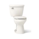 1.6 gpf Round Two Piece Toilet in Biscuit 