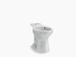 1.6 gpf Round Two Piece Toilet in Ice Grey