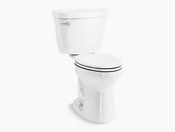 1.6 gpf Elongated Two Piece Toilet in White
