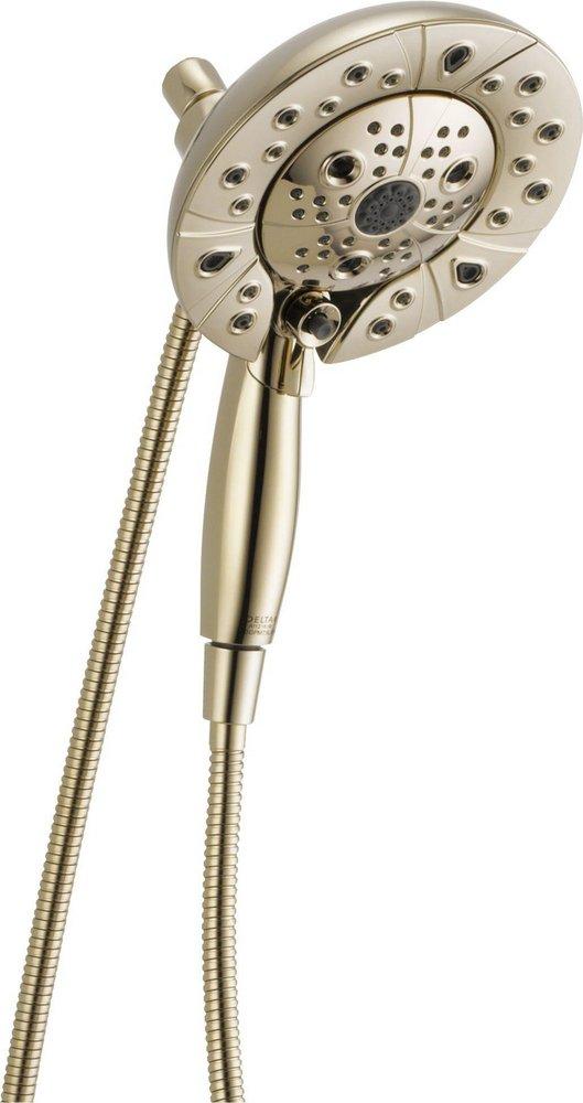 Delta Faucet Lumicoat Polished Nickel Multi Function Hand Shower 