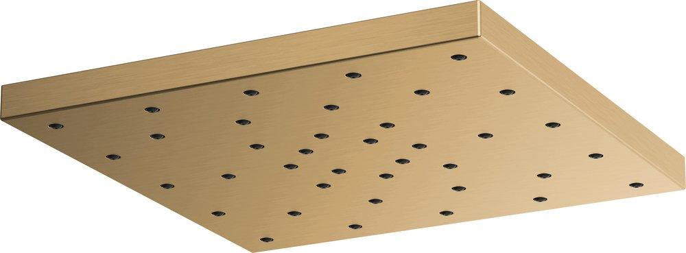 Brizo Luxe Gold Single Function Rain Showerhead 