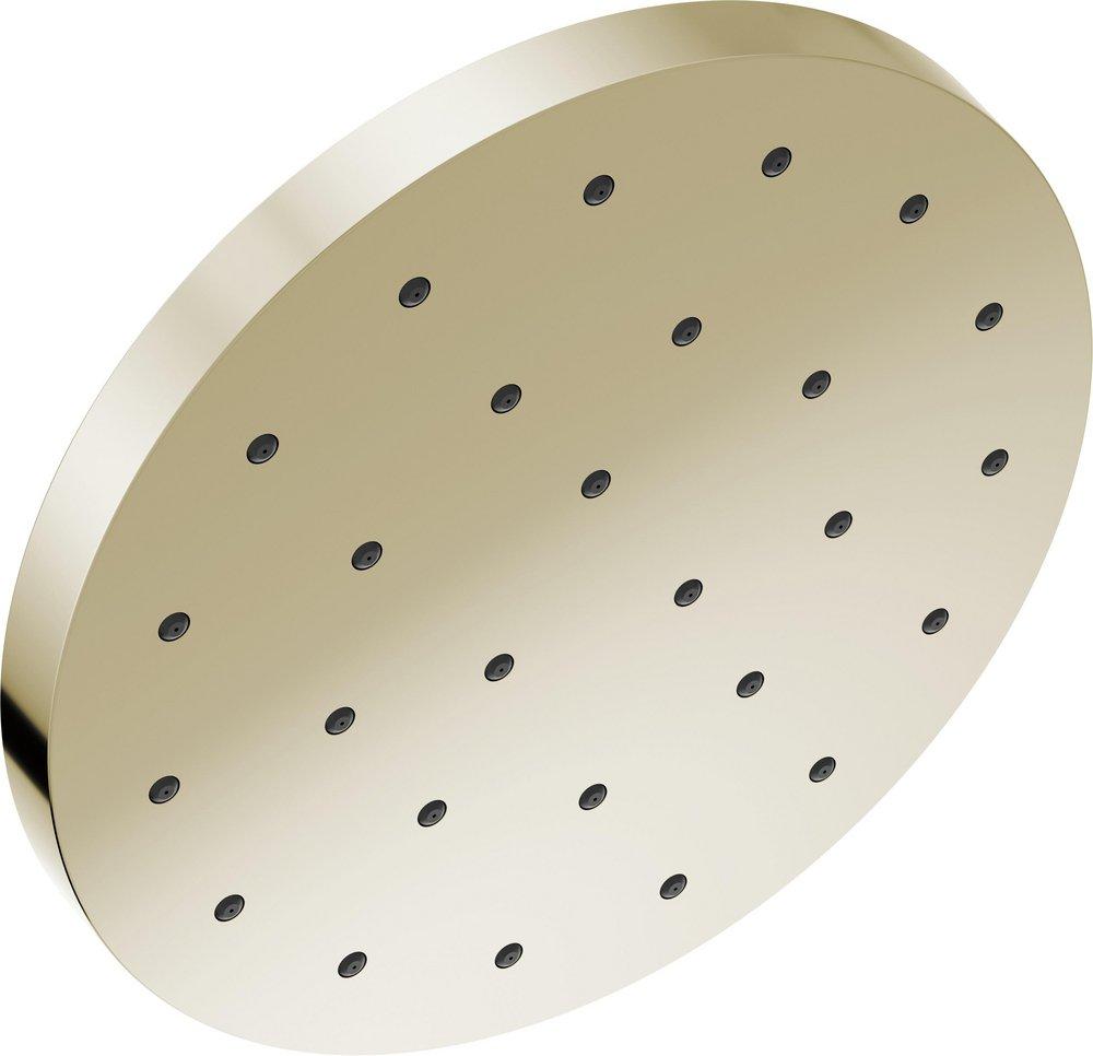 Delta Faucet Polished Nickel Single Function Rain Showerhead 