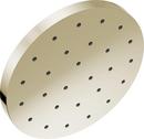 Delta Faucet Polished Nickel Single Function Rain Showerhead 