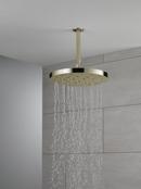 Delta Faucet Polished Nickel Single Function Rain Showerhead 