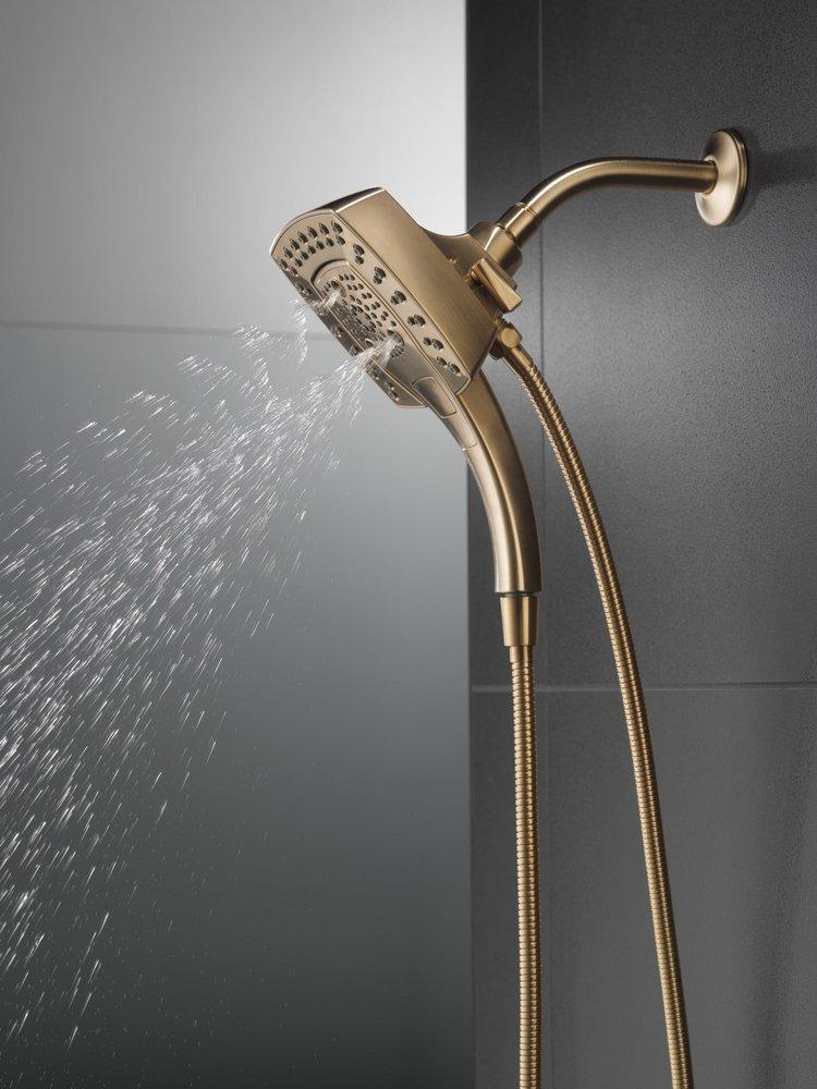 Delta Faucet Lumicoat Champagne Bronze Multi Function Hand Shower 