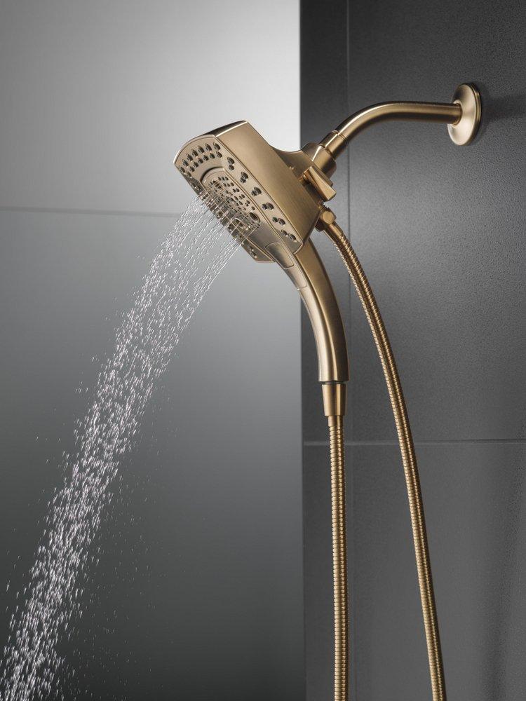 Delta Faucet Lumicoat Champagne Bronze Multi Function Hand Shower 