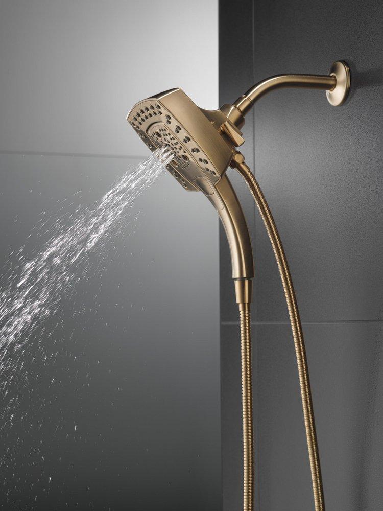 Delta Faucet Lumicoat Champagne Bronze Multi Function Hand Shower 