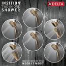 Delta Faucet Lumicoat Champagne Bronze Multi Function Hand Shower 