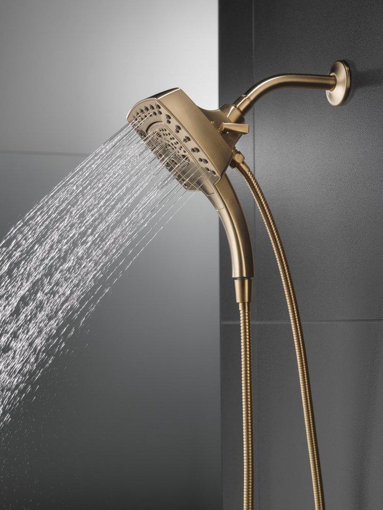 Delta Faucet Lumicoat Champagne Bronze Multi Function Hand Shower 