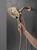 Delta Faucet Lumicoat Champagne Bronze Multi Function Hand Shower 