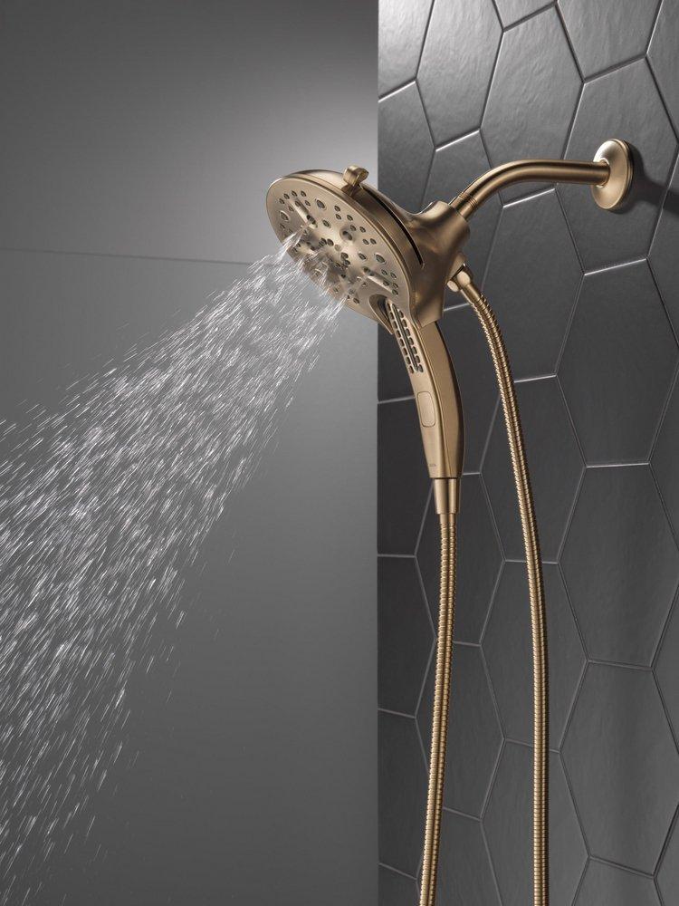 Delta Faucet Lumicoat Champagne Bronze Multi Function Hand Shower 
