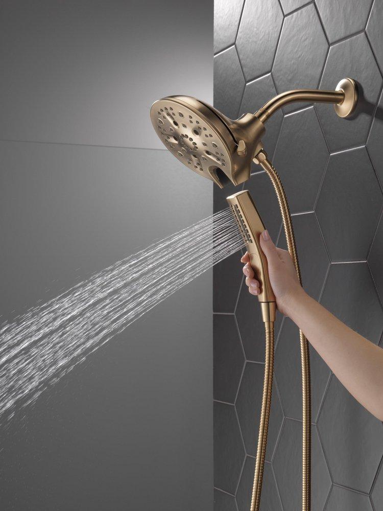 DELTA UNIVERSAL SHOWERING COMPONENTS H2OKINETIC IN2ITION 5-SETTING TWO-IN-ONE SHOWER 