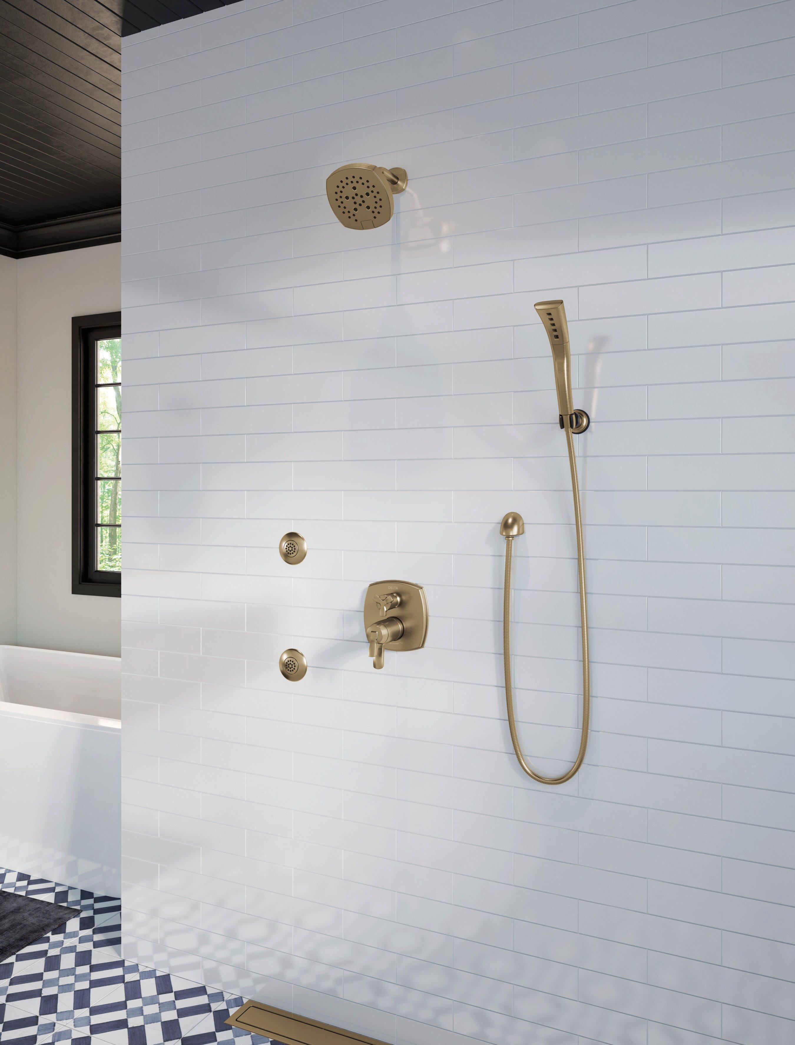 Wall Elbow For Hand Shower in Lumicoat&reg; Champagne Bronze 