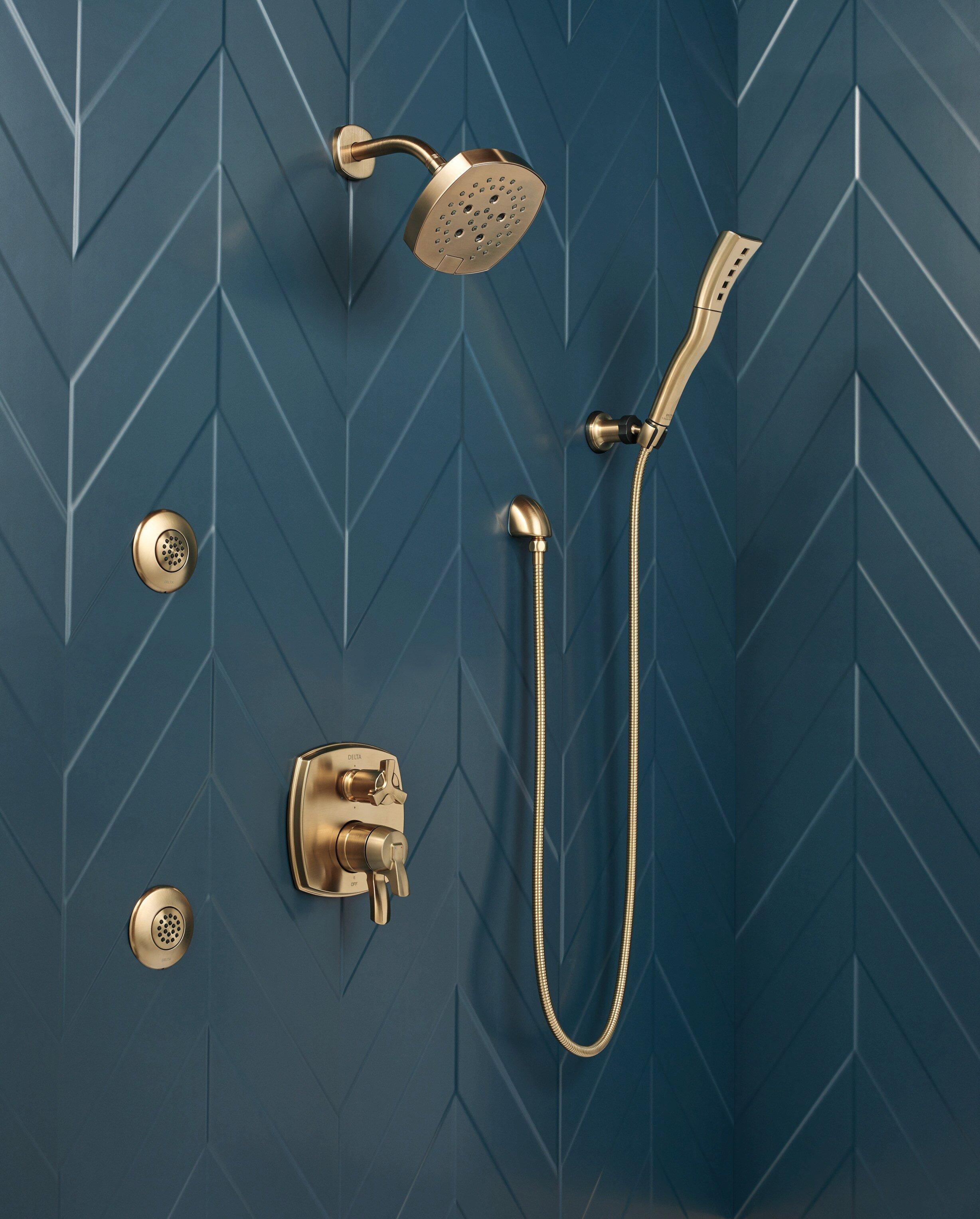 Wall Elbow For Hand Shower in Lumicoat&reg; Champagne Bronze 