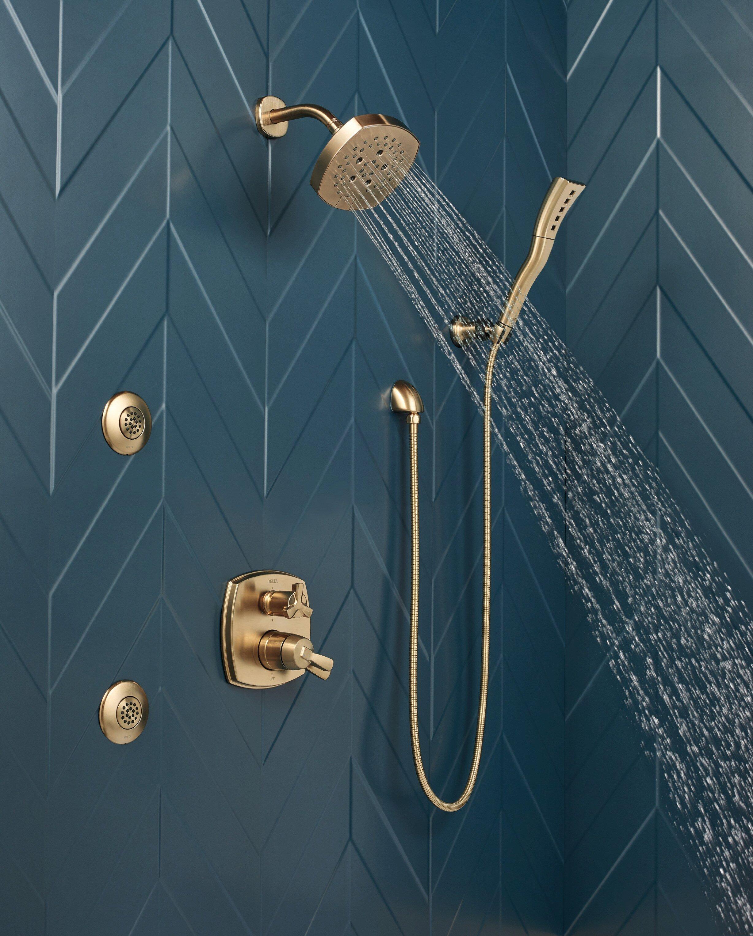 Wall Elbow For Hand Shower in Lumicoat&reg; Champagne Bronze 