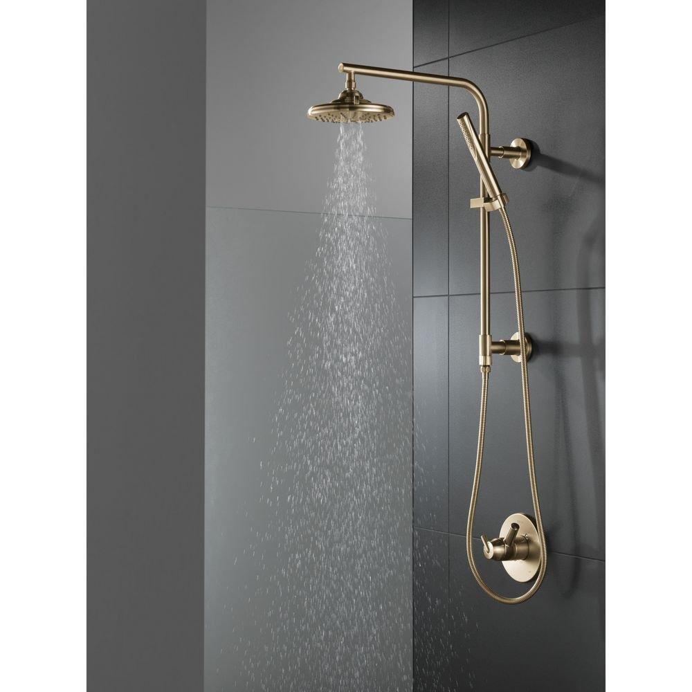 Delta Faucet Lumicoat Champagne Bronze 26-1/16 in. Shower Rail 