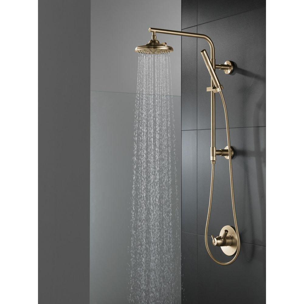 Delta Faucet Lumicoat Champagne Bronze 26-1/16 in. Shower Rail 