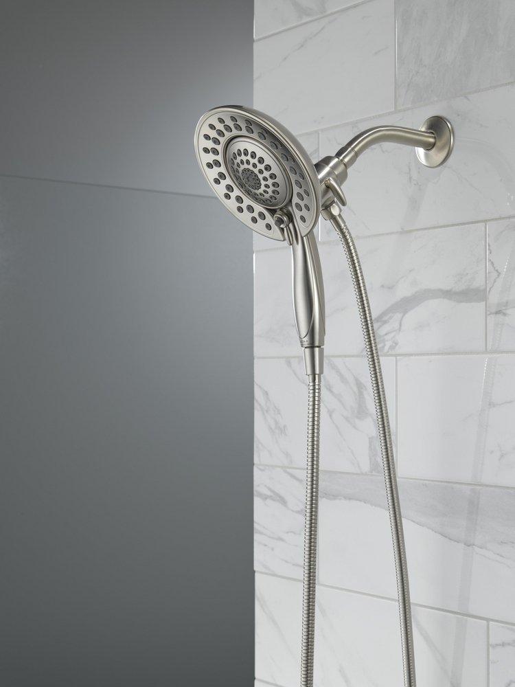 Delta Faucet Lumicoat Stainless Multi Function Hand Shower 