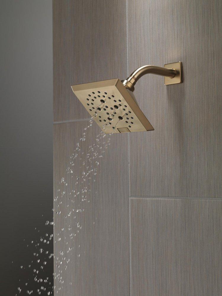 Delta Faucet Lumicoat Champagne Bronze Multi Function Showerhead 