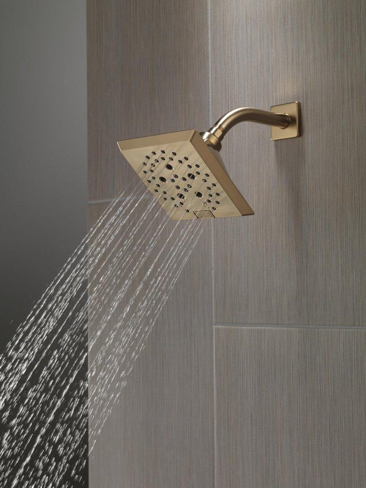 Delta Faucet Lumicoat Champagne Bronze Multi Function Showerhead 