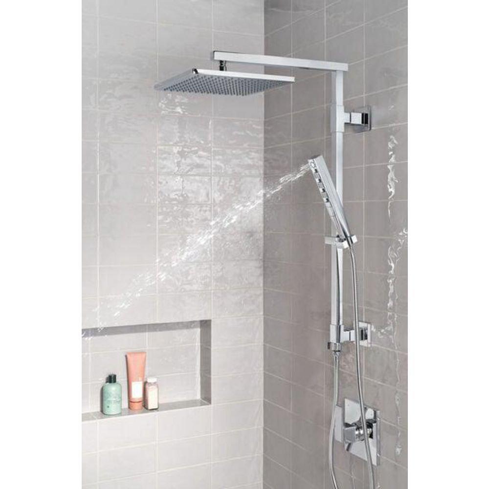 Delta Faucet Lumicoat Chrome 34-1/8 in. Shower Rail 