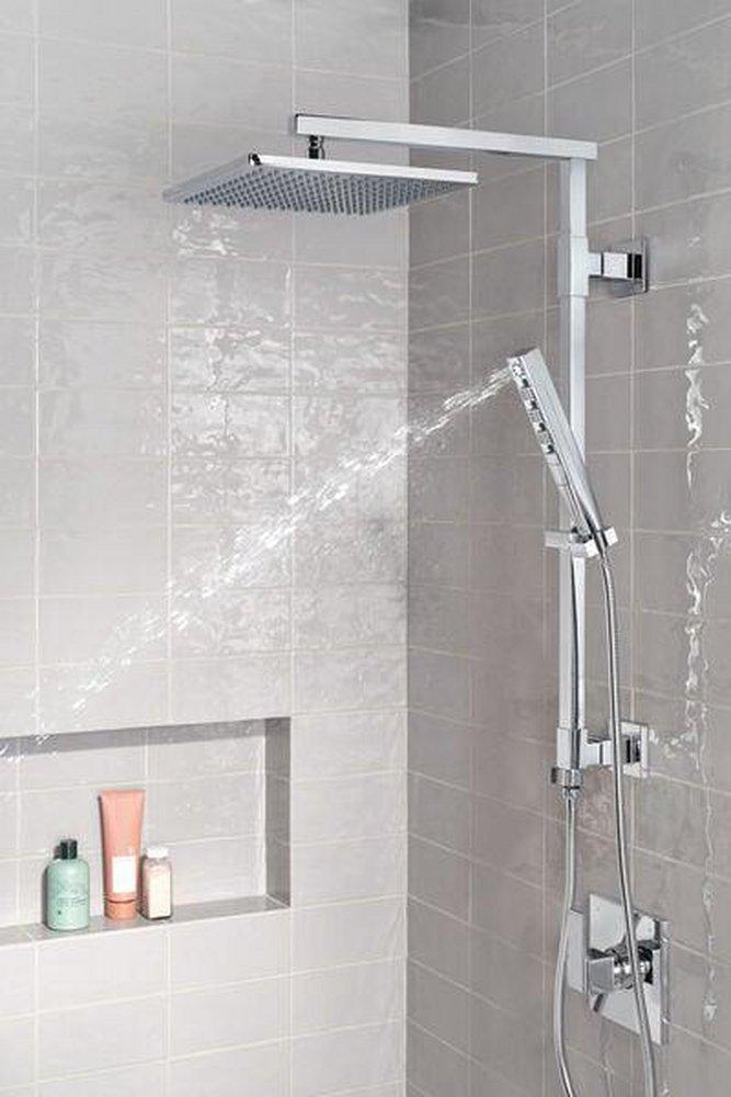 Delta Faucet Lumicoat Chrome 34-1/8 in. Shower Rail 