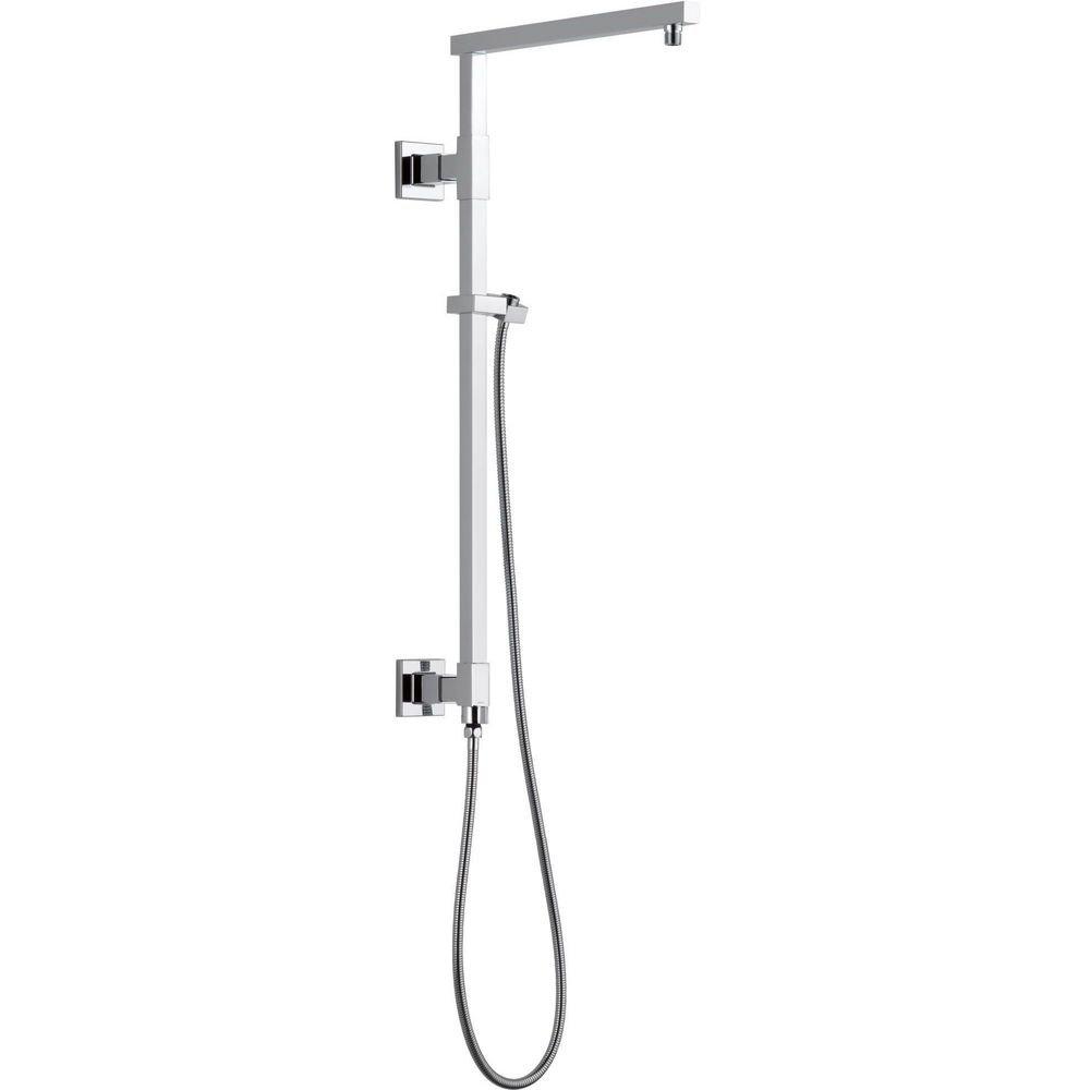 Delta Faucet Lumicoat Chrome 34-1/8 in. Shower Rail 