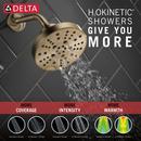 Delta Faucet Lumicoat® Champagne Bronze Multi Function Showerhead 