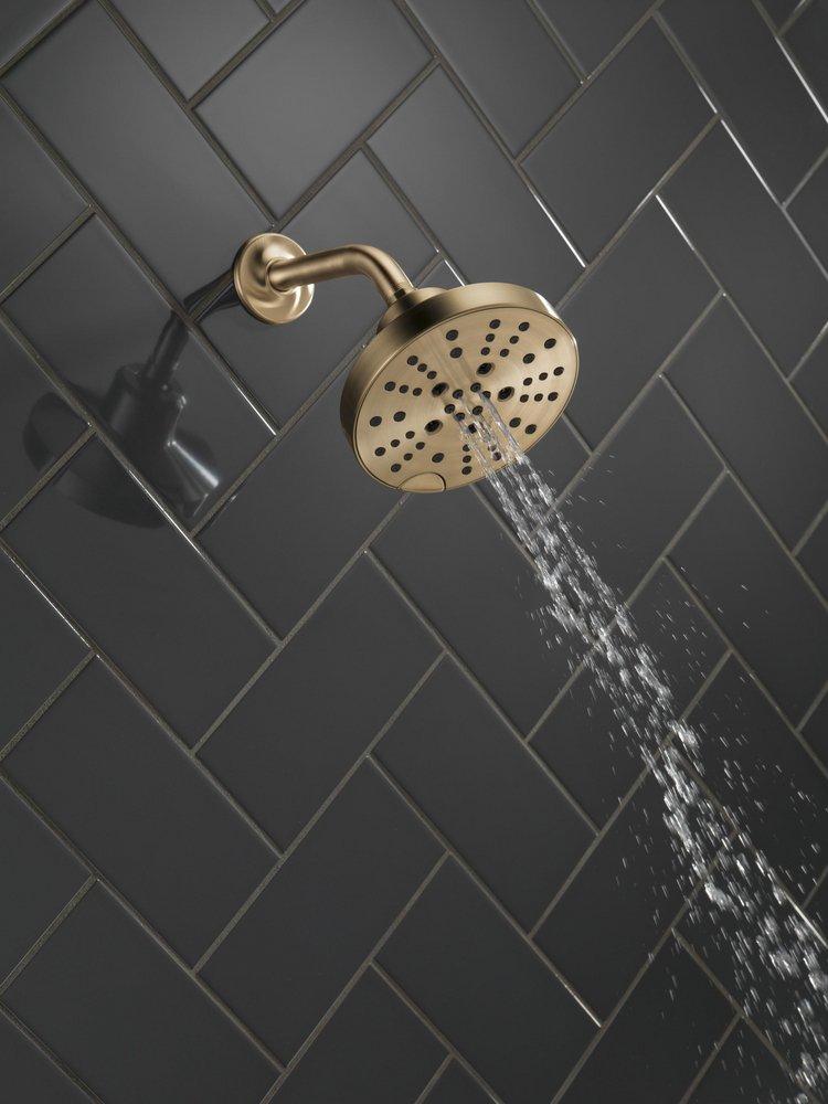 Delta Faucet Lumicoat® Champagne Bronze Multi Function Showerhead 
