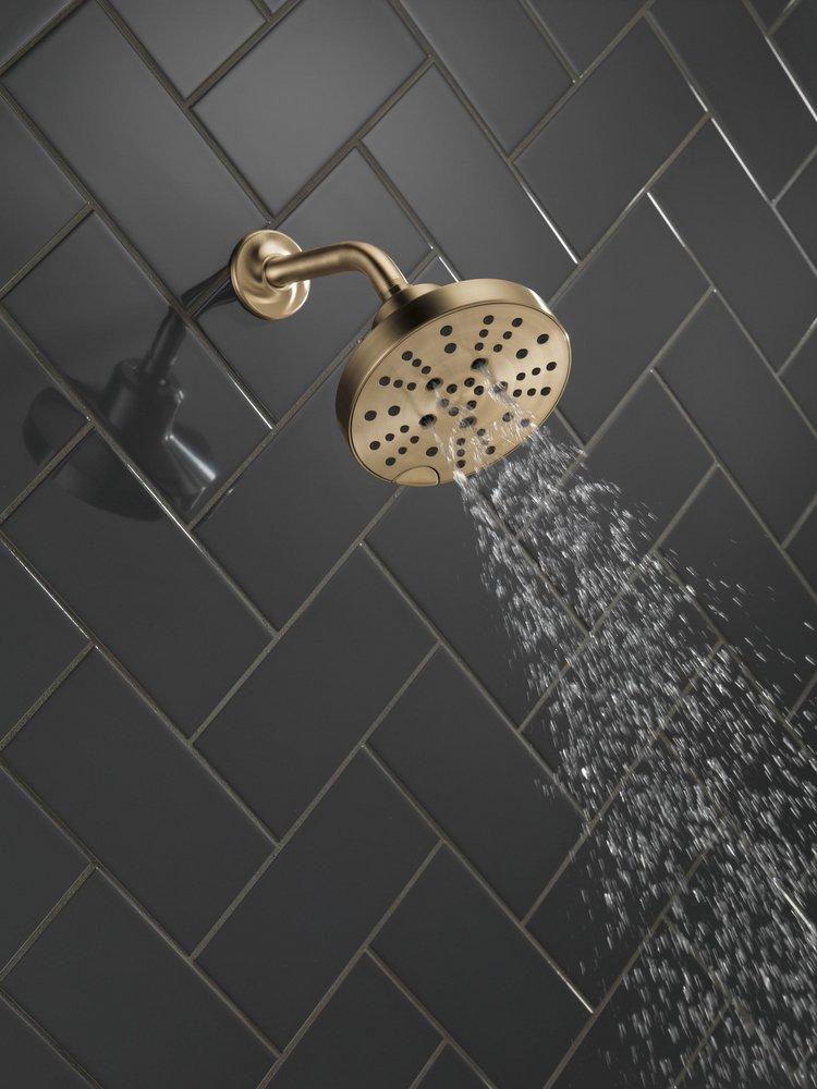 Delta Faucet Lumicoat® Champagne Bronze Multi Function Showerhead 