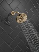 DELTA UNIVERSAL SHOWERING COMPONENTS H2OKINETIC 5-SETTING CONTEMPOARY ROUND RAINCAN SHOWER HEAD 