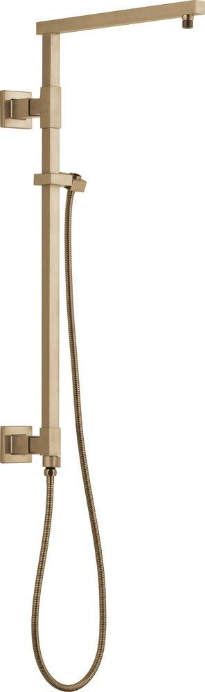 26 in Shower Rail in Lumicoat Champagne Bronze 