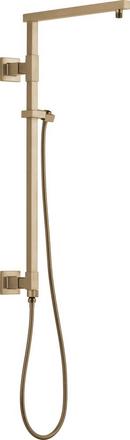 26 in Shower Rail in Lumicoat Champagne Bronze 