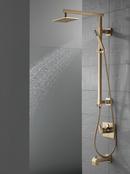 26 in Shower Rail in Lumicoat Champagne Bronze 