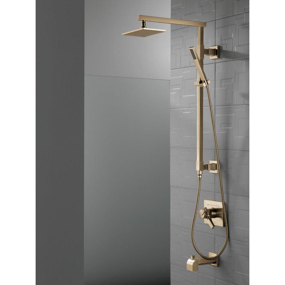 Delta Faucet Lumicoat Champagne Bronze 34-1/8 in. Shower Rail 