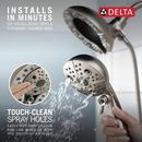 Delta Faucet Lumicoat Stainless Multi Function Hand Shower 