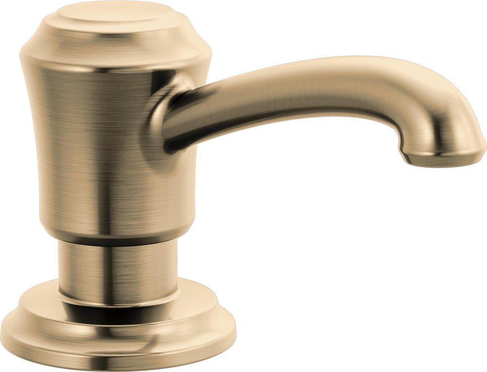 Delta Faucet Lumicoat&trade; Champagne Bronze 2-7/8 in. 13 oz. Kitchen Soap Dispenser 