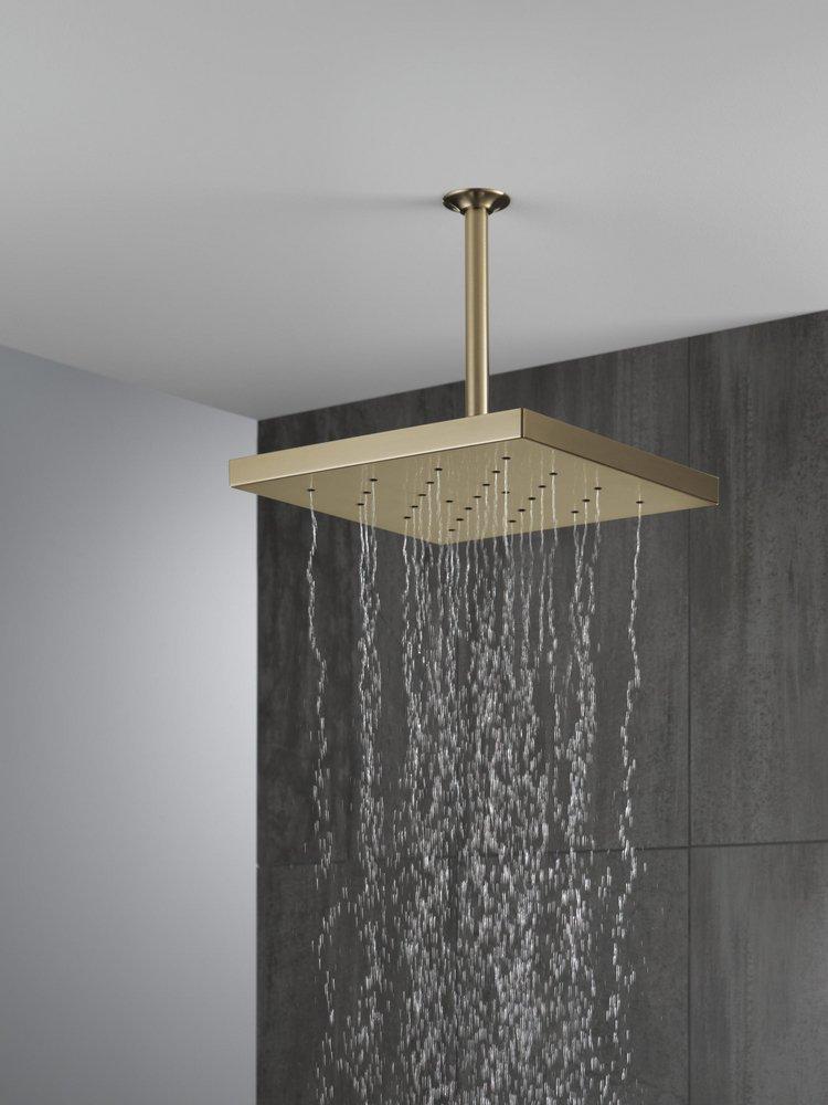 Delta Faucet Lumicoat Champagne Bronze Single Function Showerhead 