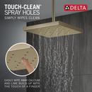 Delta Faucet Brilliance&reg; Champagne Bronze Single Function Rain Showerhead 
