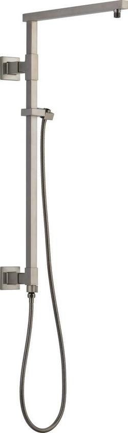 26 in. Shower Rail in Lumicoat Stainless