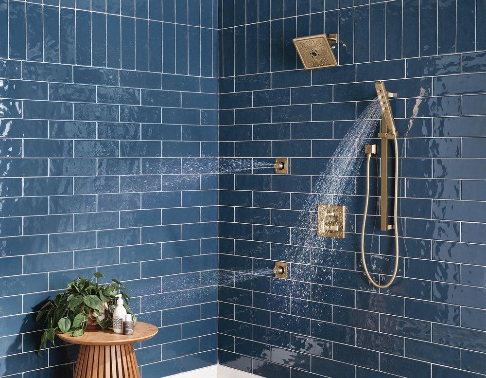 Square Wall Elbow for Hand Shower in Lumicoat&reg; Champagne Bronze 