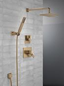 Square Wall Elbow for Hand Shower in Lumicoat&reg; Champagne Bronze 