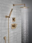Square Wall Elbow for Hand Shower in Lumicoat&reg; Champagne Bronze 