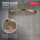 Delta Faucet Brilliance Champagne Bronze Single Function Rain Showerhead 