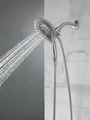 Delta Faucet Lumicoat Stainless Multi Function Showerhead 